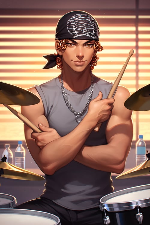 Ilya Kuvshinov - Men Inspired by Azriaelis on Tensor.Art