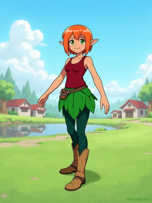 Naroomese Tomboy Edyn by Pogiboy011393 on Tensor.Art