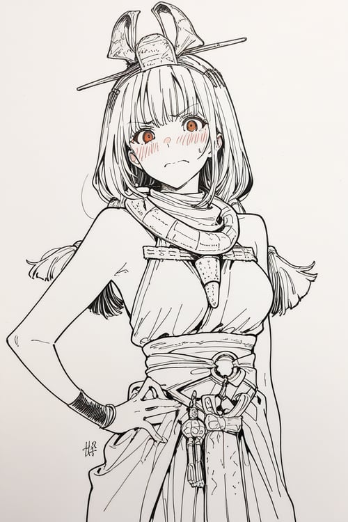 Himba Tribal Costume by Invisidude on Tensor.Art