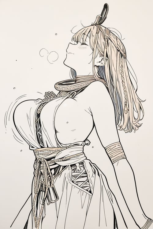 Himba Tribal Costume by Invisidude on Tensor.Art