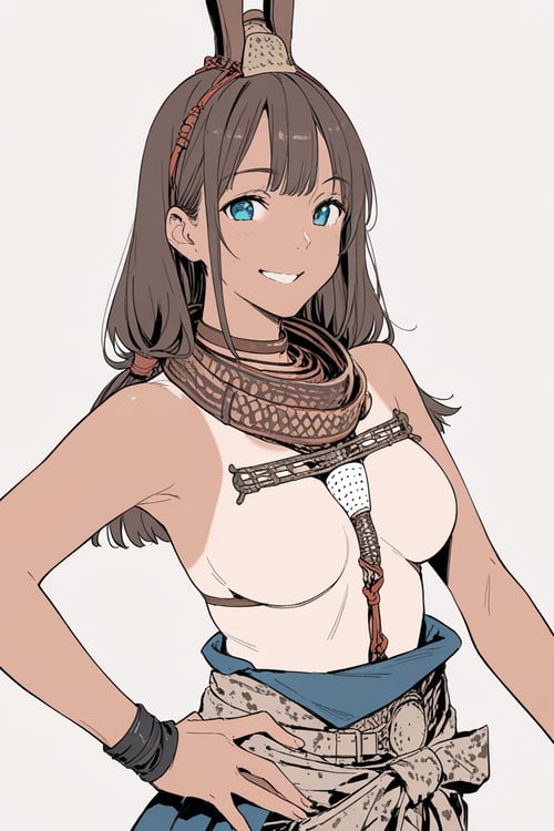 Himba Tribal Costume by Invisidude on Tensor.Art