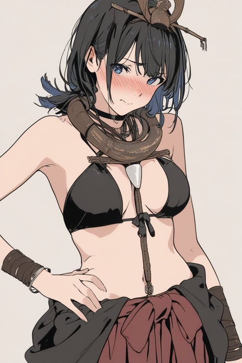 Himba Tribal Costume by Invisidude on Tensor.Art
