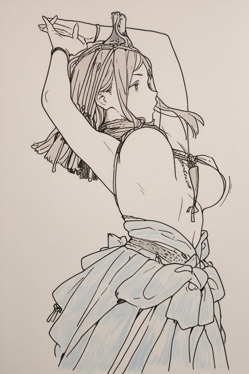 Himba Tribal Costume by Invisidude on Tensor.Art