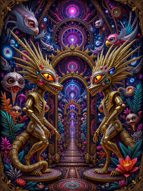 Kadal emas by Alvin Art on Tensor.Art