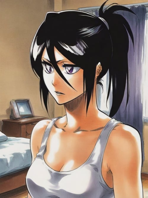 rukia manga by user_683374793654872437 on Tensor.Art