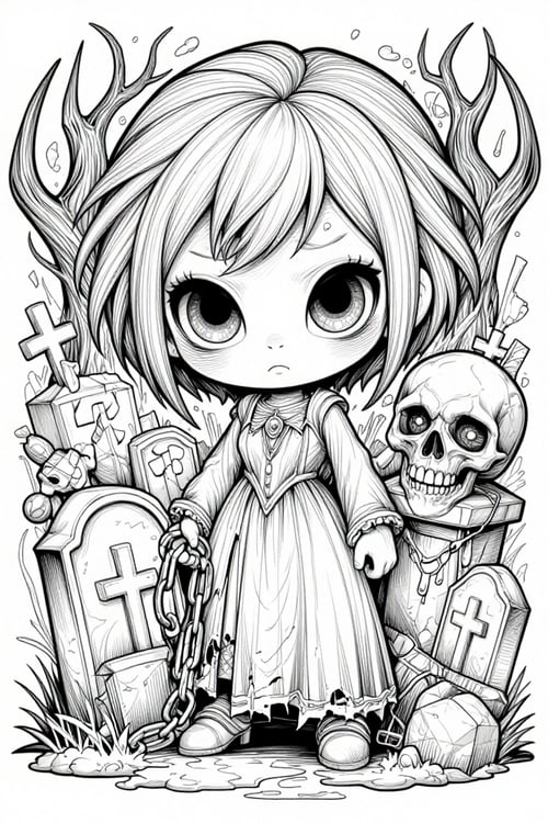 ZIB | Outline Art by Official SketchZa on Tensor.Art