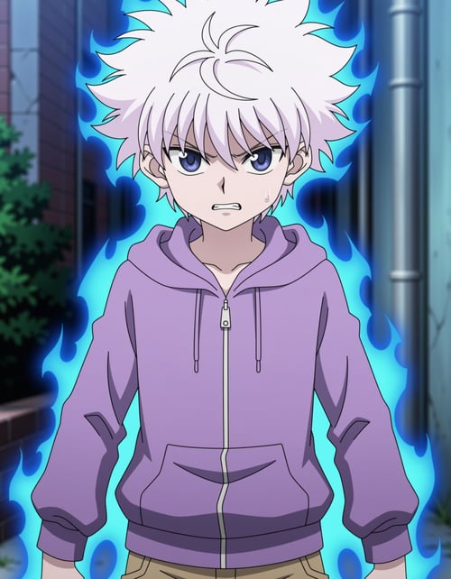 Killua Zoldyck - Hunter x Hunter [Commission] by 25kkai on Tensor.Art
