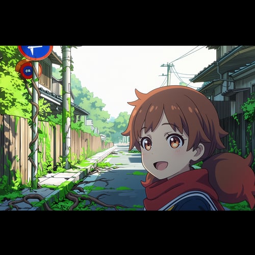 Nadeshiko Hoshi | TRAIN TO THE END OF THE WORLD by ArtAIAlchemy on Tensor.Art