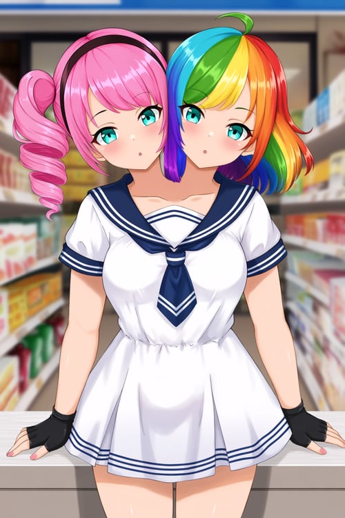 Two heads conjoinment by Fominhavi on Tensor.Art