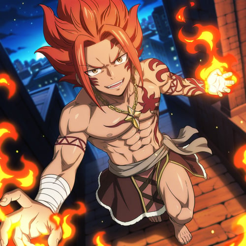 Ignia_Fairy Tail by Sylion_Helia27 on Tensor.Art