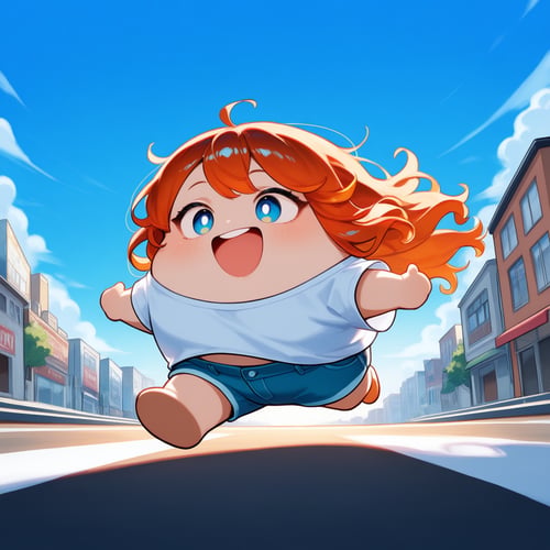 Ball shaped girl by Fominhavi on Tensor.Art