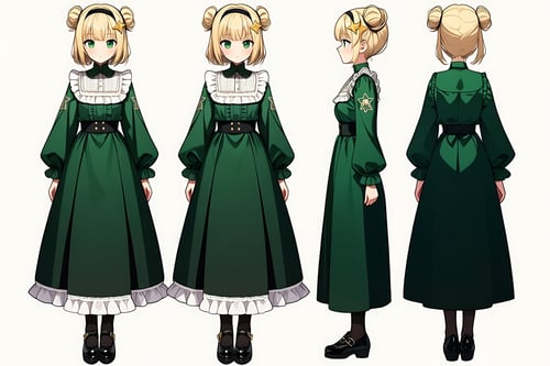 Model Sheet - turnaround - Character design by Oliver DR on Tensor.Art