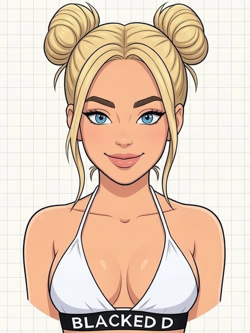 Sabrina blacked by Alex_263 on Tensor.Art