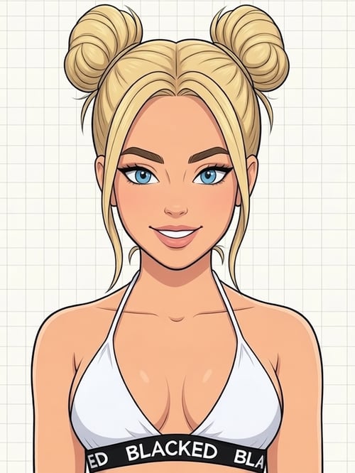 Sabrina blacked by Alex_263 on Tensor.Art