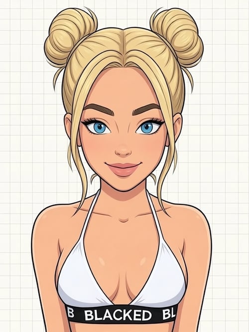 Sabrina blacked by Alex_263 on Tensor.Art
