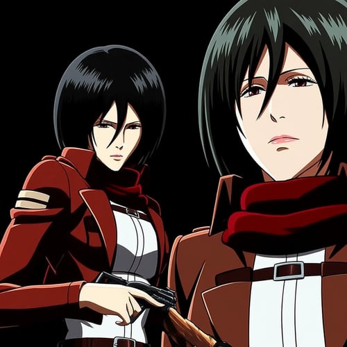 Mikasa Ackerman - Test Anima LoRA by AiAnimeDesigns on Tensor.Art
