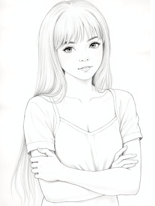 Khong's Pencil Drawing by Lee_Poong on Tensor.Art
