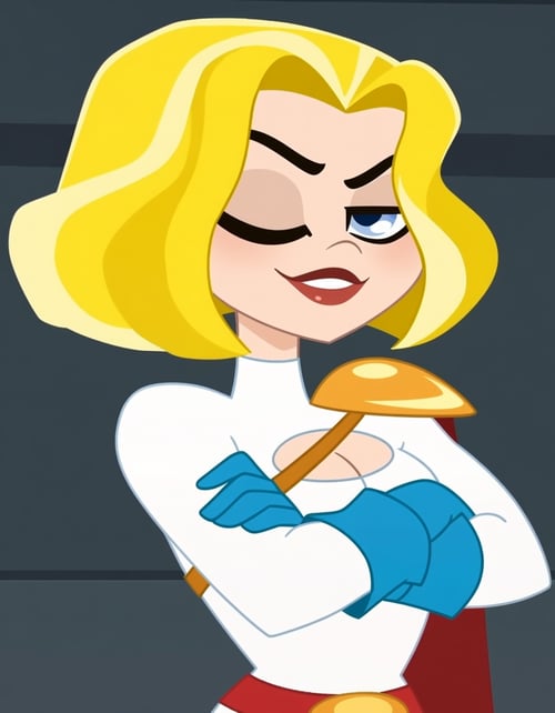Kara Danvers (Powergirl - DC Super Hero Girls - 2019) Anima by elderagent on Tensor.Art