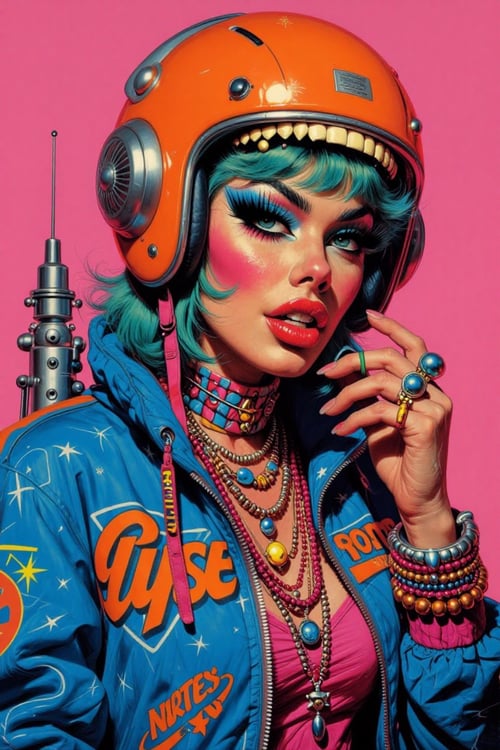 Retro futuristic by Official SketchZa on Tensor.Art