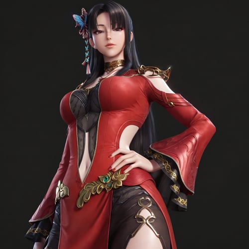 DJ_不知火舞-街霸6-美杜莎女王服装-2.5D版 by DJ大江东去 on Tensor.Art