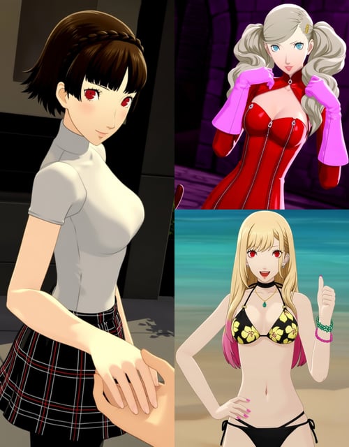 Persona 5 in-game 3D models - Anima 1.0 by metalchromex on Tensor.Art