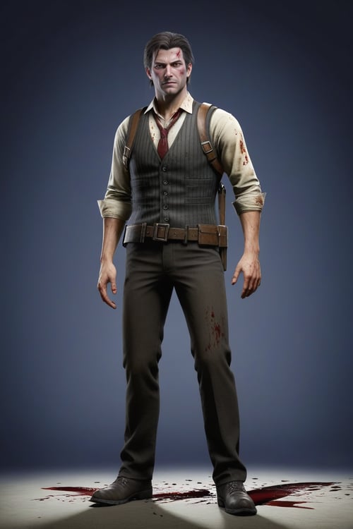 Sebastian Castellanos - The Evil Within by Berthault on Tensor.Art