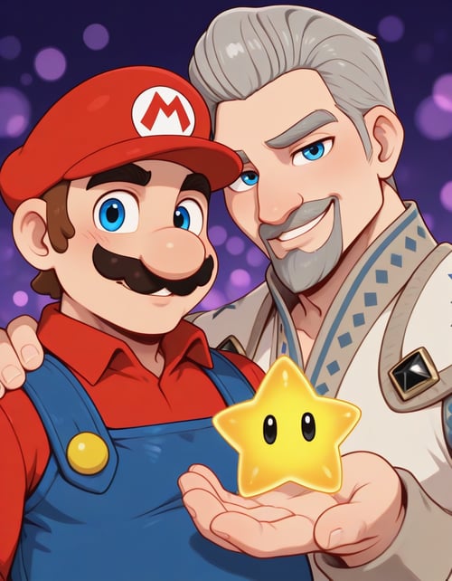 Magnifico x Mario by Ezziey on Tensor.Art