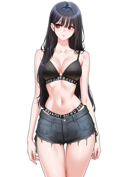 Women's clothing - Bra + panties + minishorts by DR-pelli on Tensor.Art