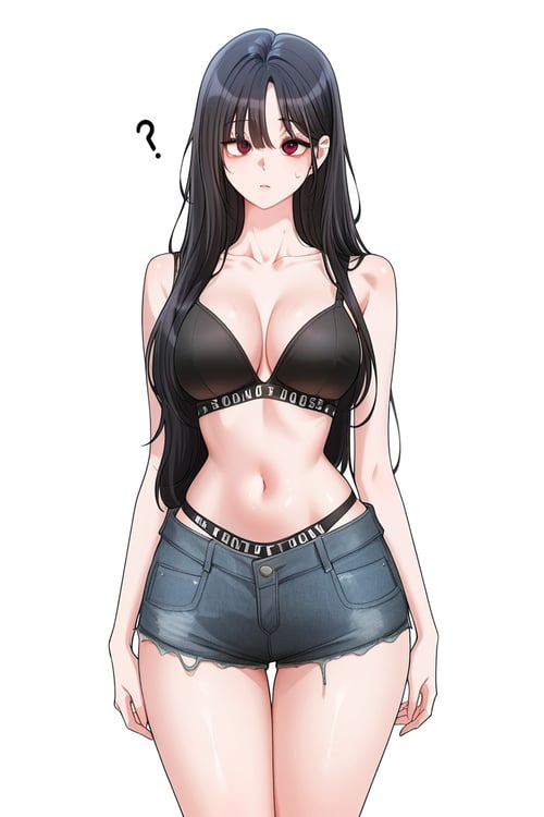 Women's clothing - Bra + panties + minishorts by DR-pelli on Tensor.Art