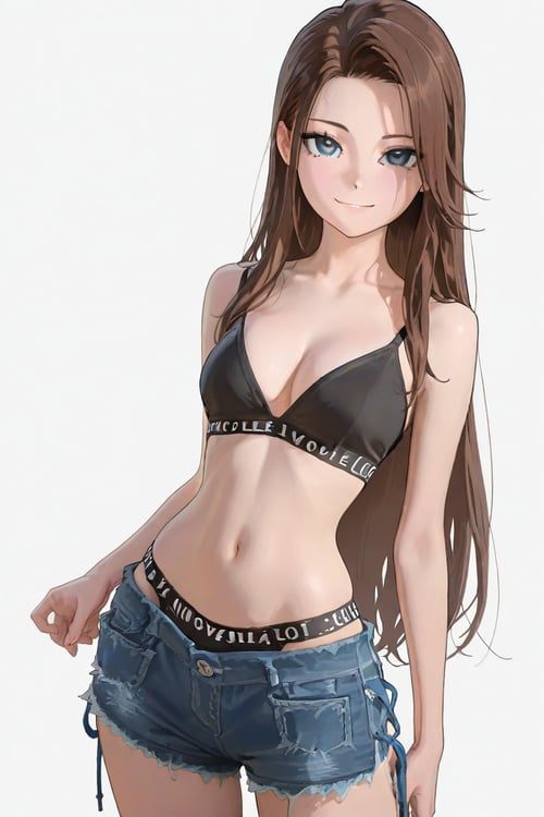 Women's clothing - Bra + panties + minishorts by DR-pelli on Tensor.Art