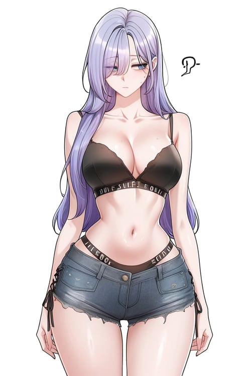 Women's clothing - Bra + panties + minishorts by DR-pelli on Tensor.Art