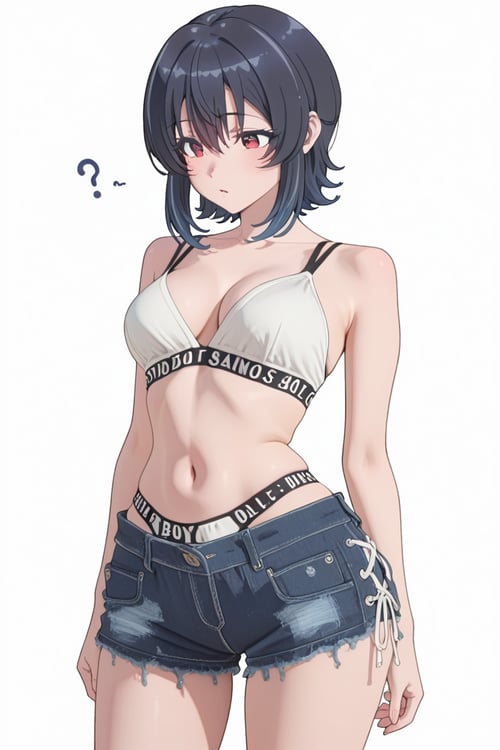 Women's clothing - Bra + panties + minishorts by DR-pelli on Tensor.Art