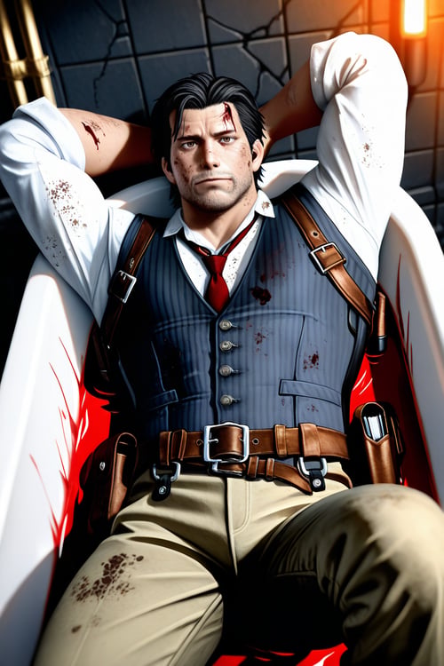 Sebastian Castellanos - The Evil Within by Berthault on Tensor.Art