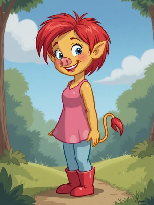 Troll princess Gretel by Pogiboy011393 on Tensor.Art