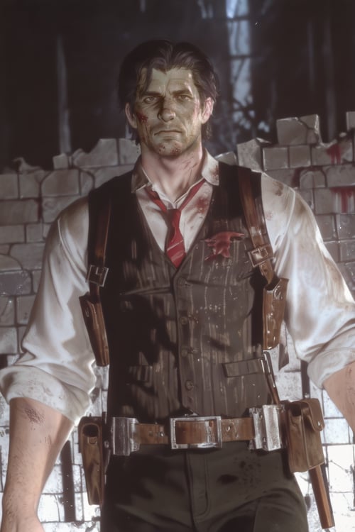 Sebastian Castellanos - The Evil Within by Berthault on Tensor.Art