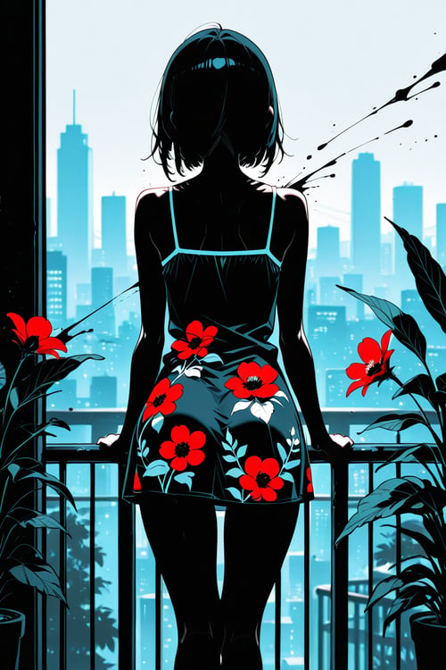 INK SPLATTER by Oni Toki on Tensor.Art