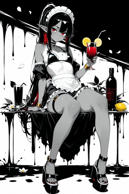 INK SPLATTER by Oni Toki on Tensor.Art