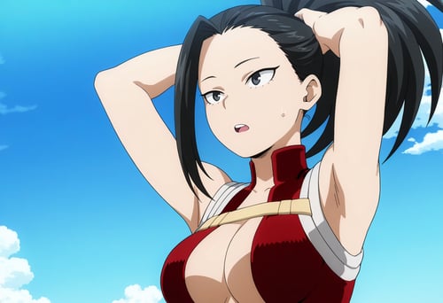 Yaoyorozu Momo (Boku no Hero Academia) by OuiKatsushika on Tensor.Art