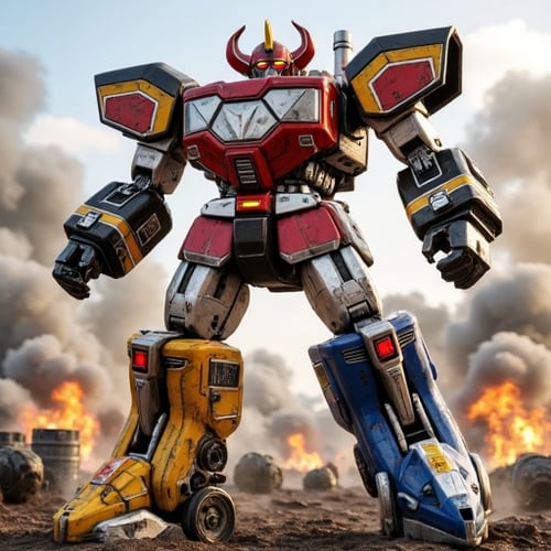 Megazord_Realistic_FLUX by Irman Franklin on Tensor.Art