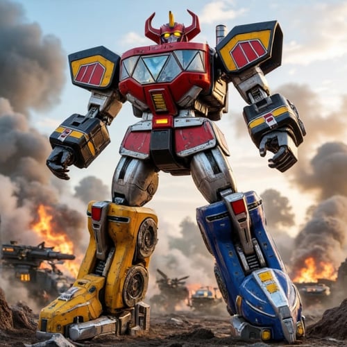 Megazord_Realistic_FLUX by Irman Franklin on Tensor.Art