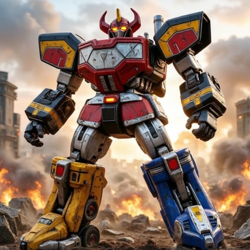Megazord_Realistic_FLUX by Irman Franklin on Tensor.Art