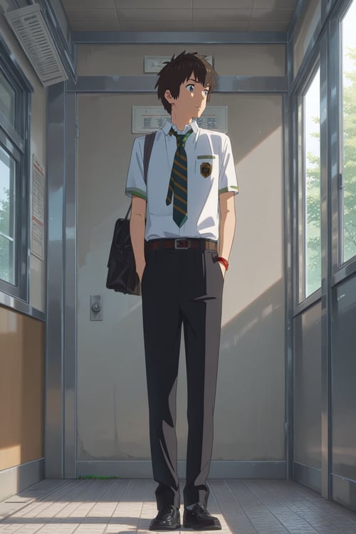 Taki Tachibana (Your Name / Kimi no Na wa. - (Pony) by 25kkai on Tensor.Art