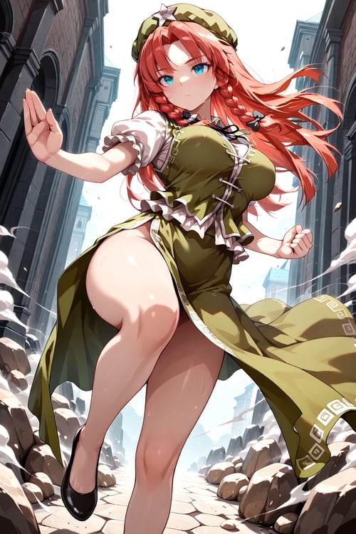 Hong Meiling V.IllusXL - Touhou Project by SaraHentAI on Tensor.Art