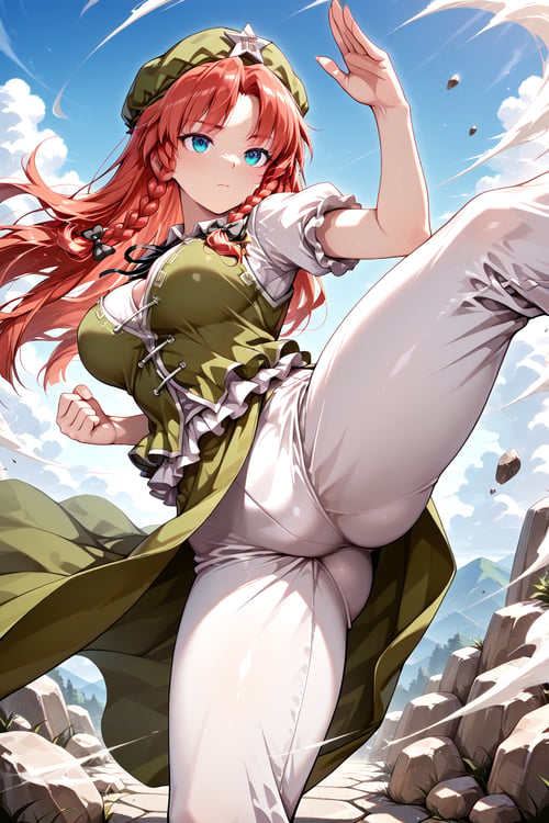 Hong Meiling V.IllusXL - Touhou Project by SaraHentAI on Tensor.Art