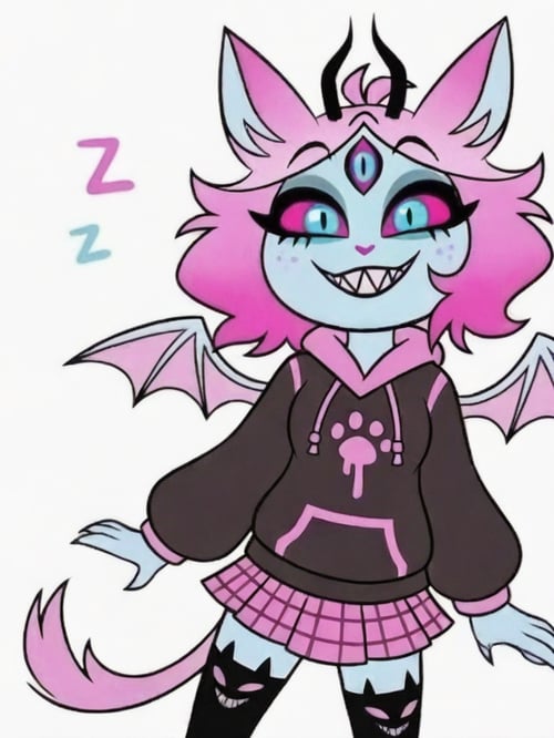 Emberlynn Pinkle ( Helluva Boss ) by Heart Shaped Box on Tensor.Art