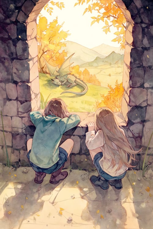 [ANIMA/ZIT] Lirseven - Artist Style - Watercolor by Azriaelis on Tensor.Art