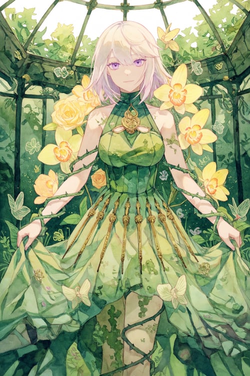 [ANIMA/ZIT] Lirseven - Artist Style - Watercolor by Azriaelis on Tensor.Art