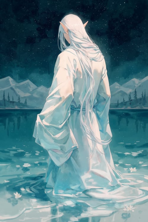 [ANIMA/ZIT] Lirseven - Artist Style - Watercolor by Azriaelis on Tensor.Art