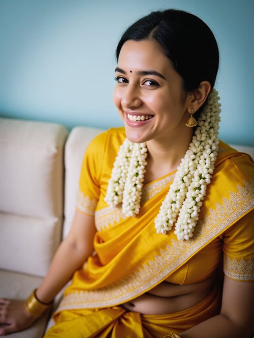 Sexy Saree Girl💛✨ by Speedy_Ai on Tensor.Art