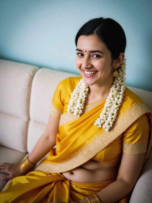 Sexy Saree Girl💛✨ by Speedy_Ai on Tensor.Art